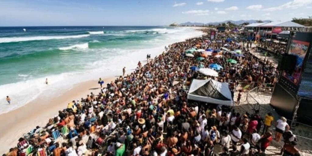 WSL vai além do surfe e transforma eventos no país em festivais de esporte, música e cultura