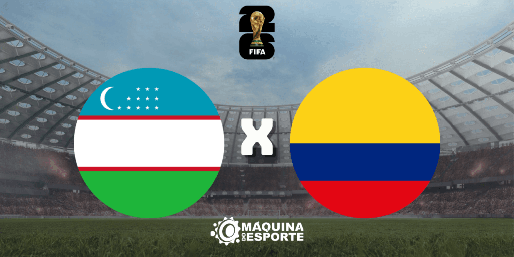 Uzbequistão x Colômbia: Onde assistir ao jogo da 1ª rodada do Grupo K da Copa do Mundo