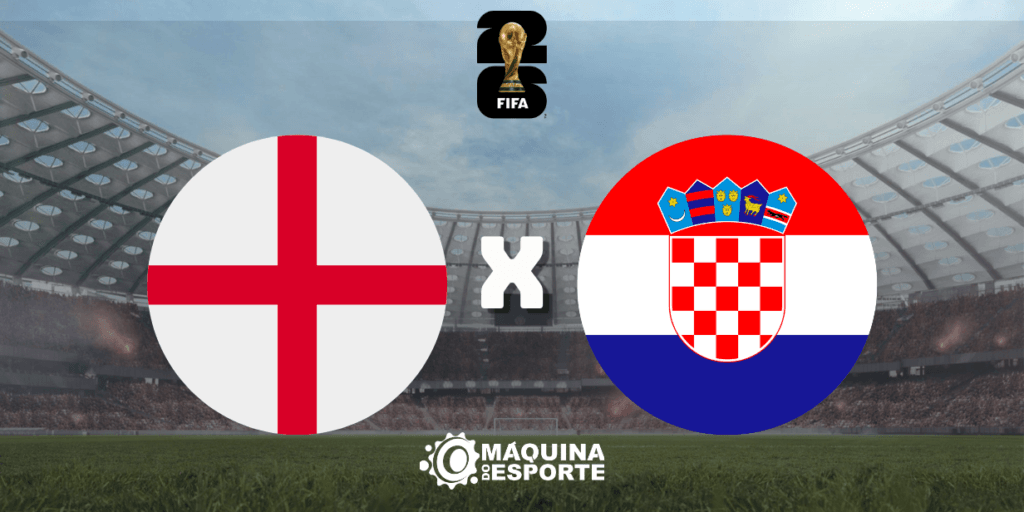 Inglaterra x Croácia: Onde assistir ao jogo da 1ª rodada do Grupo L da Copa do Mundo