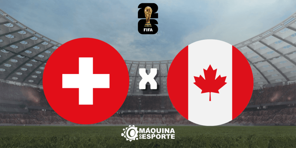 Suíça x Canadá: Onde assistir ao jogo da 3ª rodada do Grupo B da Copa do Mundo
