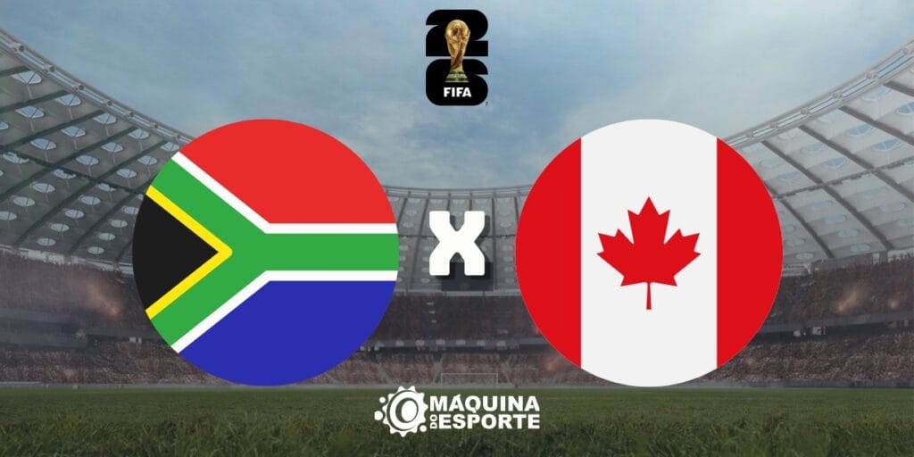África do Sul x Canadá: Onde assistir ao jogo da 2ª fase da Copa do Mundo