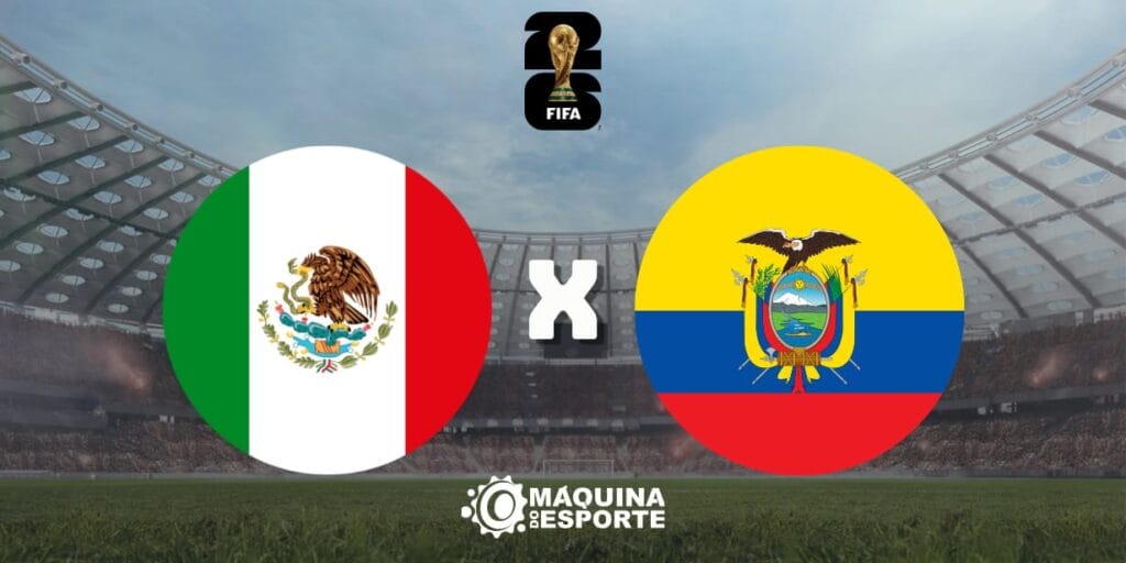 México x Equador: Onde assistir ao jogo da 2ª fase da Copa do Mundo