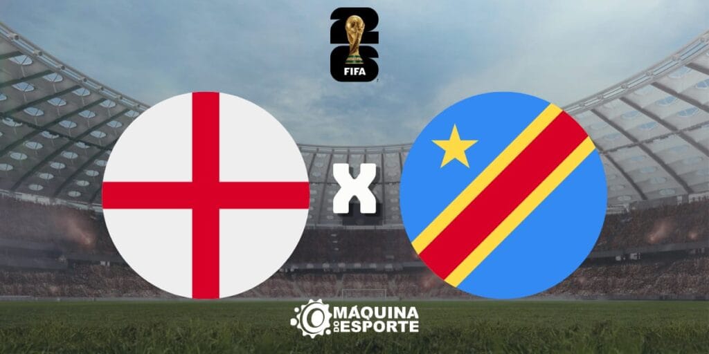 Inglaterra x República Democrática do Congo: Onde assistir ao jogo da 2ª fase da Copa do Mundo
