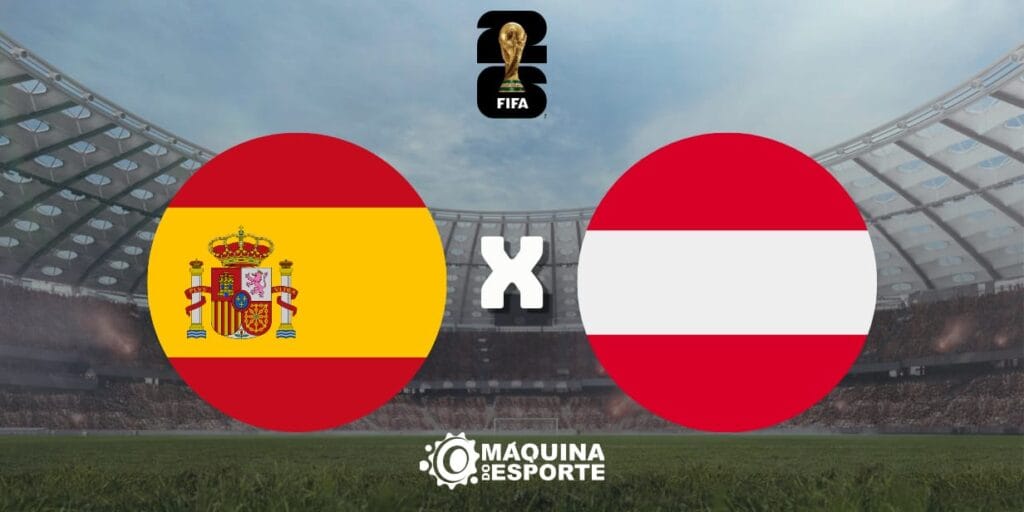 Espanha x Áustria: Onde assistir ao jogo da 2ª fase da Copa do Mundo