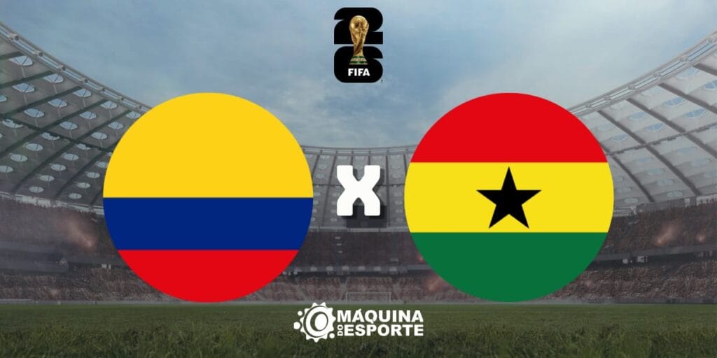 Colômbia x Gana: Onde assistir ao jogo da 2ª fase da Copa do Mundo