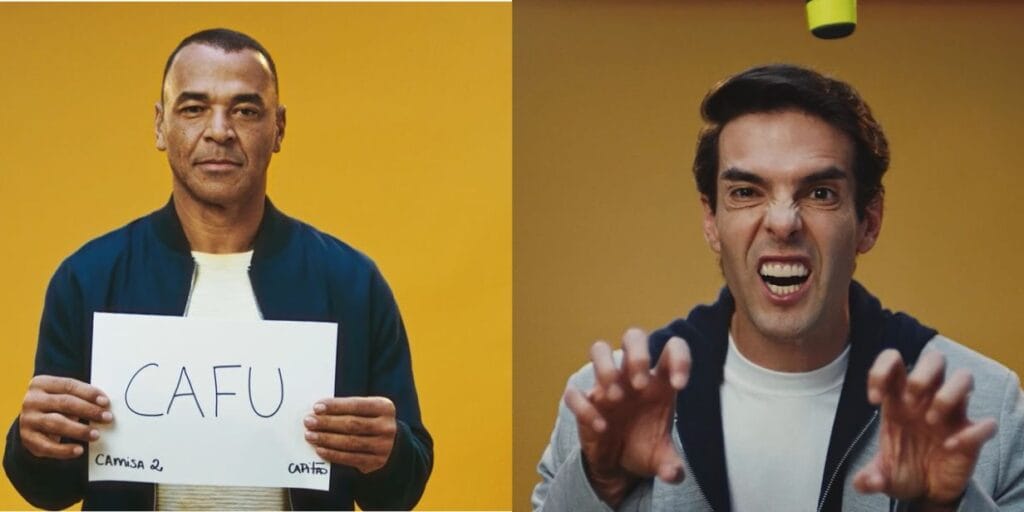Universal Pictures une Cafu e Kaká para campanha do novo filme dos Minions