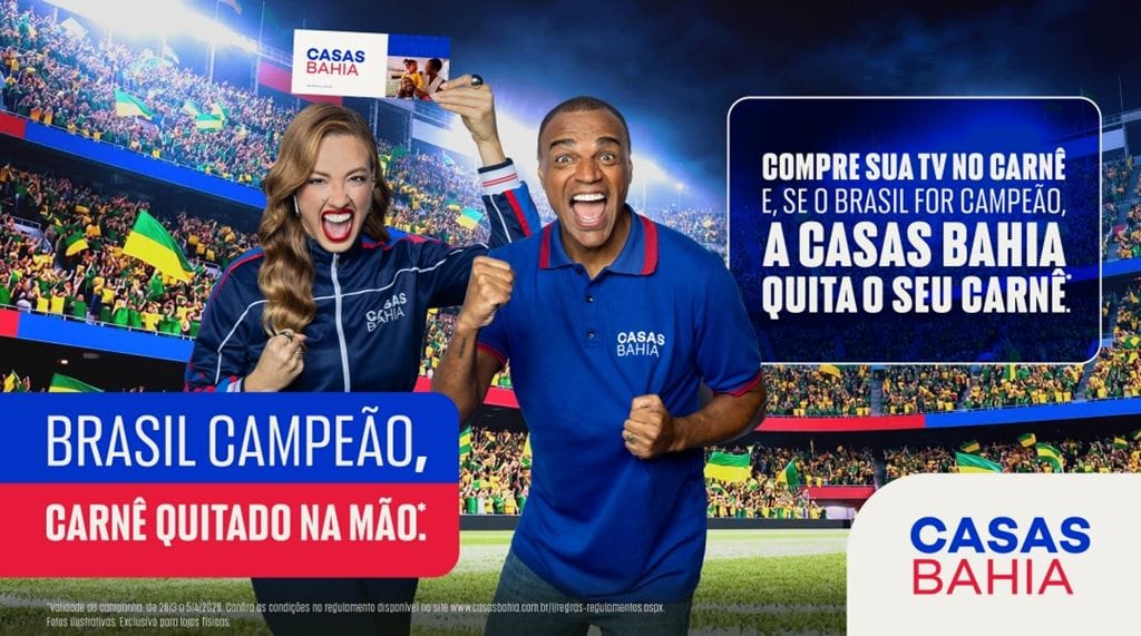Brasileiro troca televisor por alimentos na Copa do Mundo de 2026