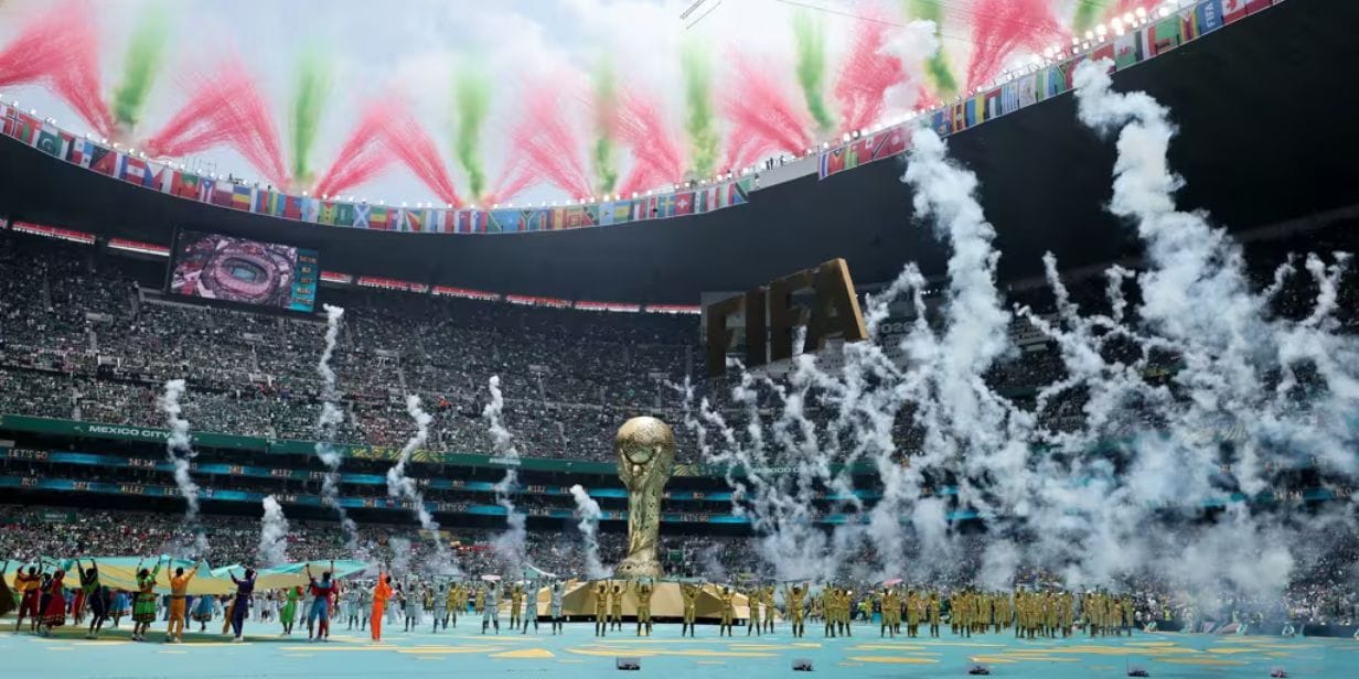 Cerimônia de abertura da Copa do Mundo 2026 - Fifa/Divulgação