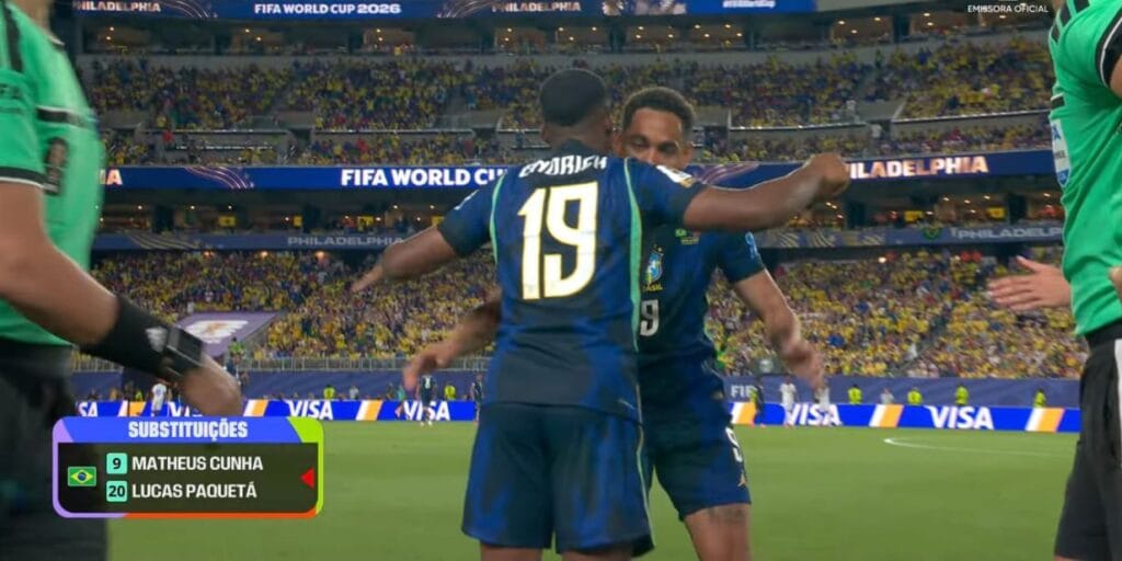Marcas escalam Endrick em jogo contra Haiti e festejam entrada do atacante