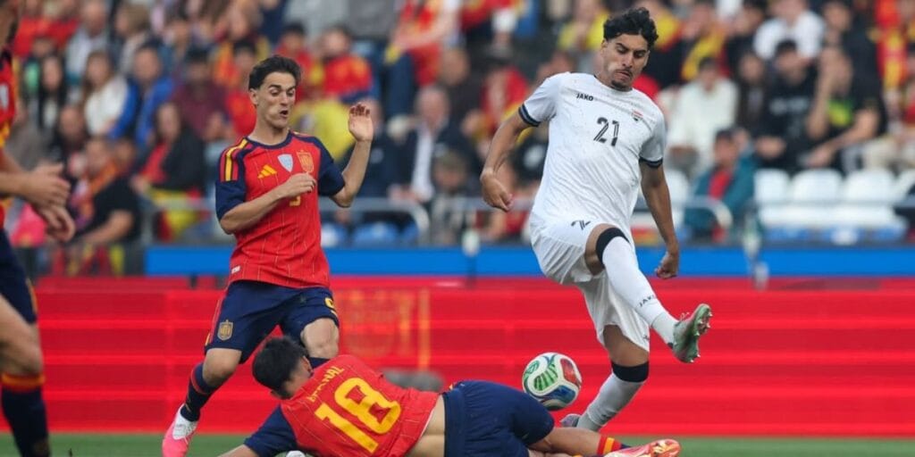 Iraque enfrenta a Espanha em amistoso preparatório para a Copa - Divulgação