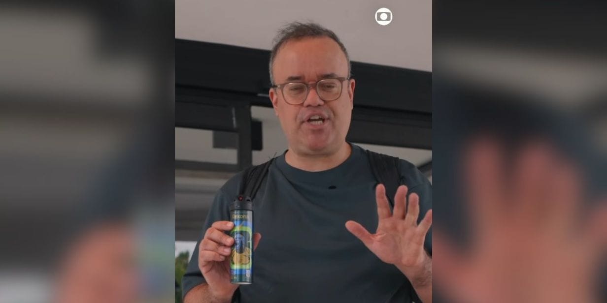 Everaldo Marques, em ação comercial da Rexona nas redes sociais - Reprodução/Instagram @tvglobo