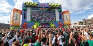 Público lota a Fan Festival na Cidade do México - Divulgação/Fifa