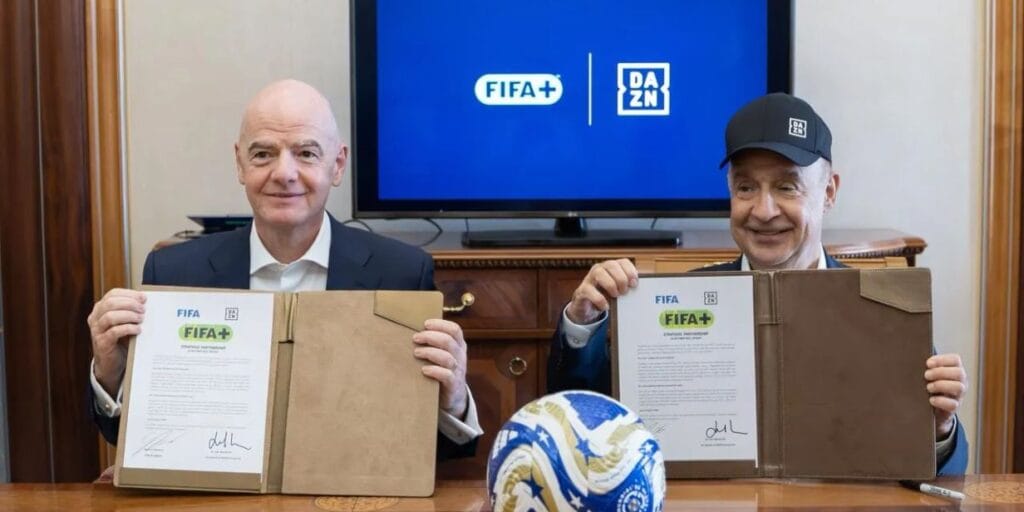Fifa+ passa a integrar DAZN e amplia oferta de conteúdo de futebol