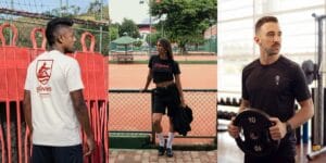 Modelos da Gávea, marca de lifestyle lançada pelo Flamengo - Divulgação