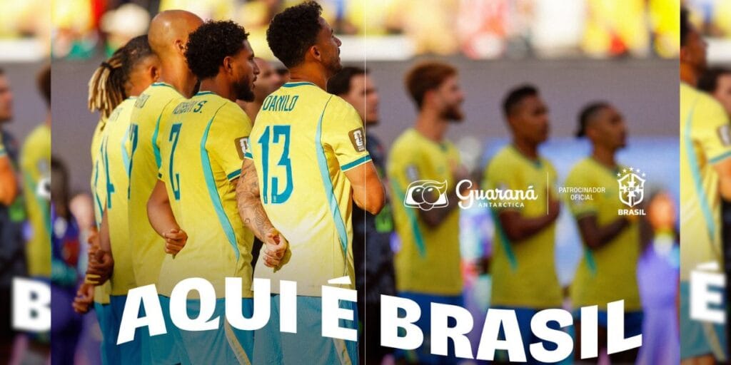 Patrocinadores brincam com seleção brasileira após classificação na Copa 2026