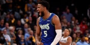 Malik Beasley, no tempo em que jogava no Minnesota Timberwolves - NBA/Divulgação