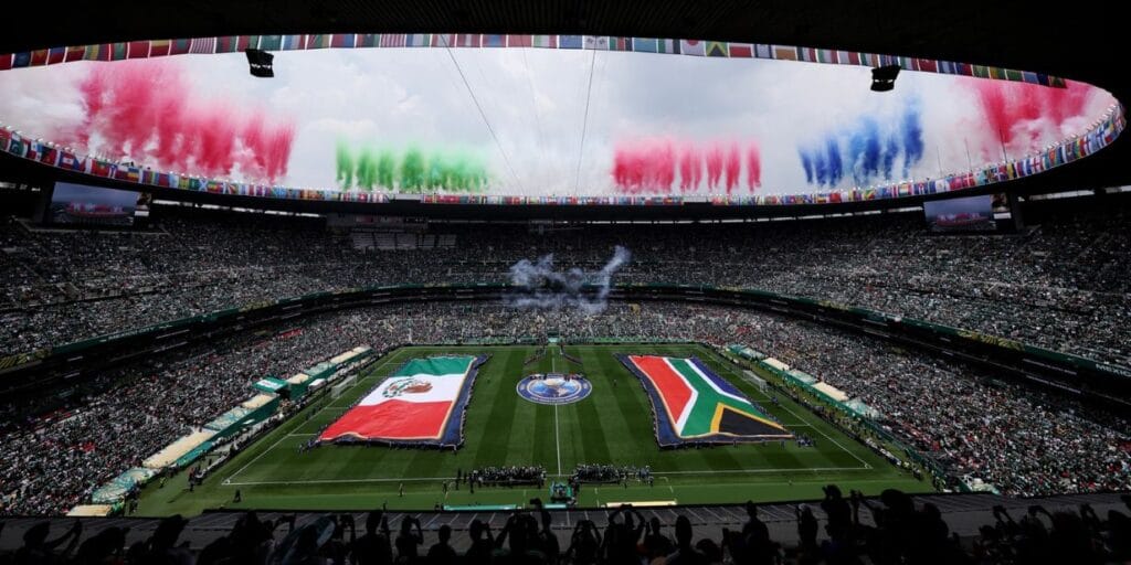 Aberturas da Copa do Mundo 2026 superam 54 milhões de espectadores em países anfitriões