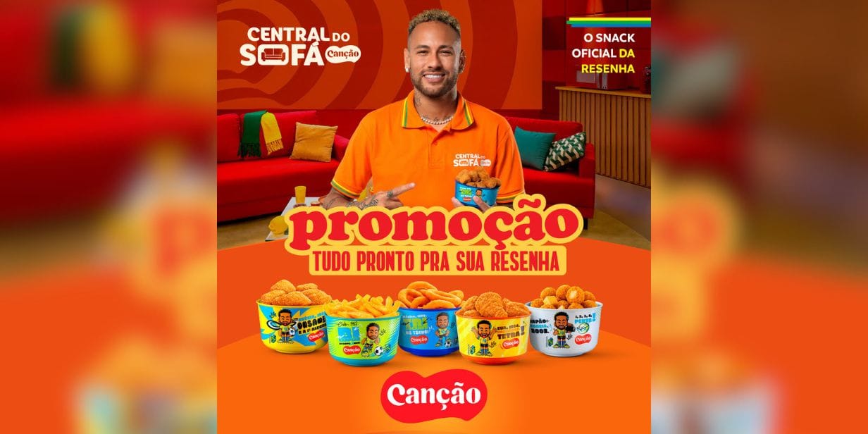 Neymar protagoniza publicidade da Canção às vésperas da estreia do Brasil na Copa do Mundo - Divulgação
