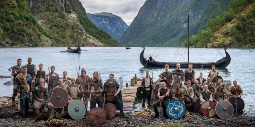 Noruega vende foto viking de seleção para caridade, mas imagem causa polêmica no país