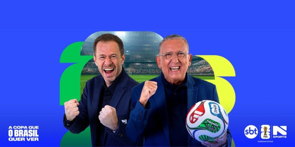 SBT e N Sports batem 12 patrocinadores para Copa do Mundo com chegada de Betnacional
