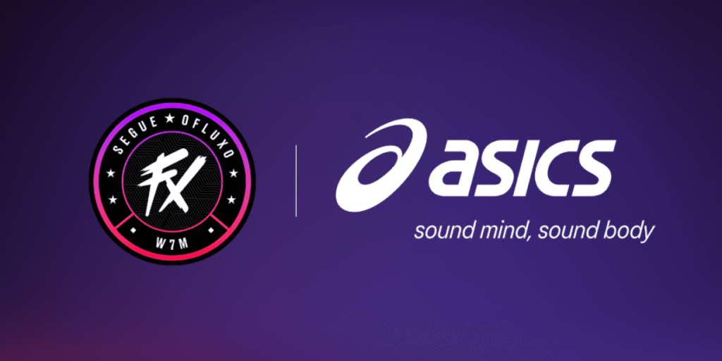 Asics fecha parceria com Fluxo W7M e estreia no universo dos e-Sports