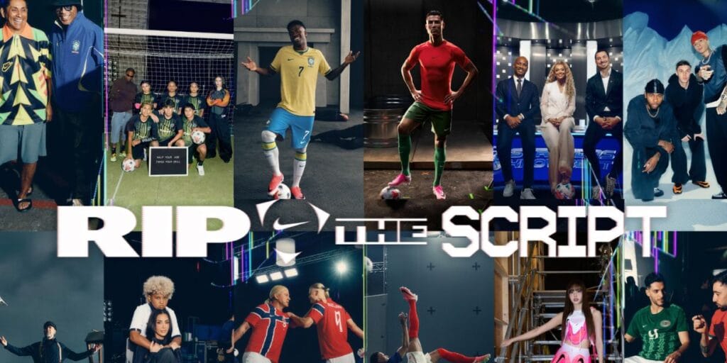 Campanha da Nike para Copa 2026 convida jovens jogadores a abraçarem futebol ofensivo e criativo