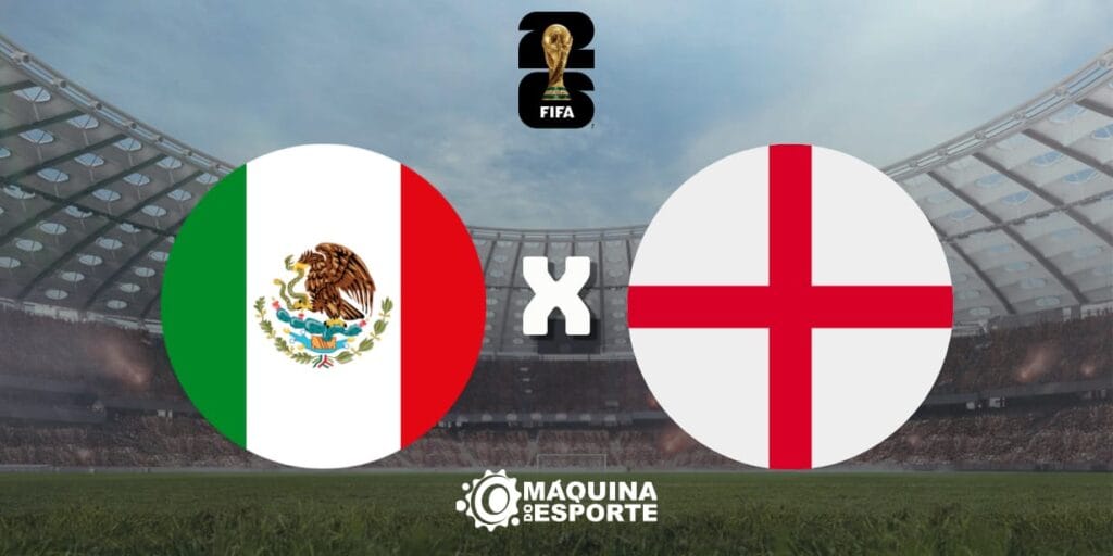 México x Inglaterra: Onde assistir ao jogo das oitavas de final da Copa do Mundo