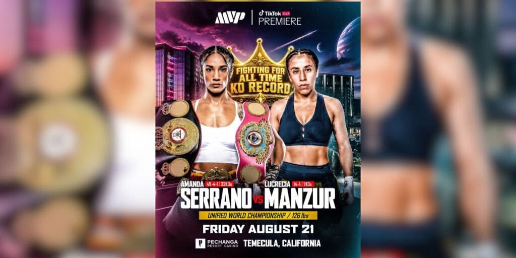 TikTok transmite luta de boxe de Amanda Serrano por título unificado