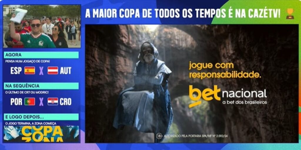 Bets apostam em mensagens contra o vício e deixam odds de lado na Copa do Mundo