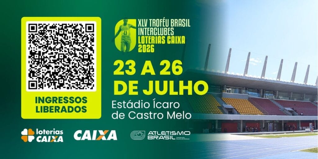 CBAt libera ingressos gratuitos para retorno do Troféu Brasil a Complexo Esportivo do Ibirapuera
