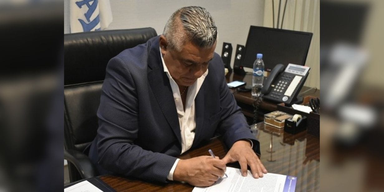 O presidente da AFA, Claudio "Chiqui" Tapia - Divulgação/AFA