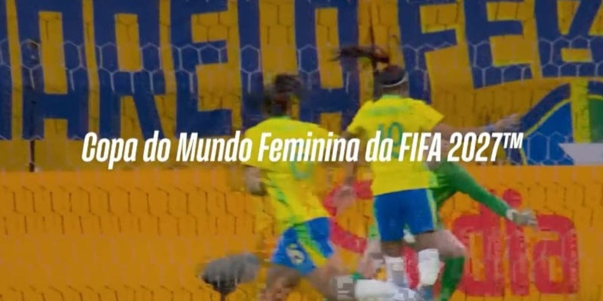 Chamada do Sportv para a Copa do Mundo Feminina 2027 - Reprodução/Instagram @sportv