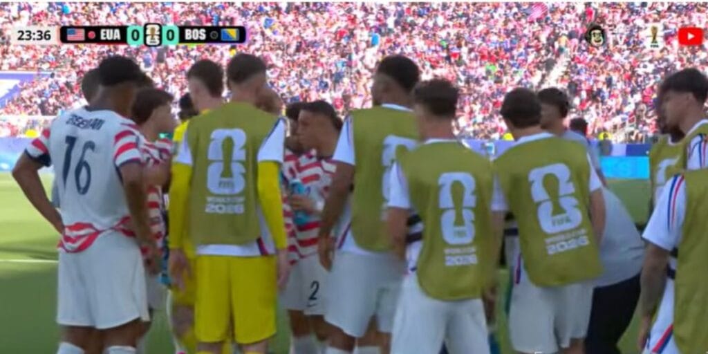 Pausas para hidratação têm impacto mínimo em audiência nos EUA durante Copa do Mundo