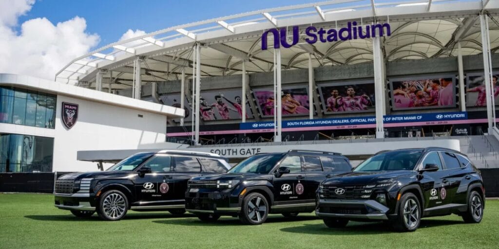Hyundai fecha com Inter Miami e adquire propriedades em complexo do Nu Stadium