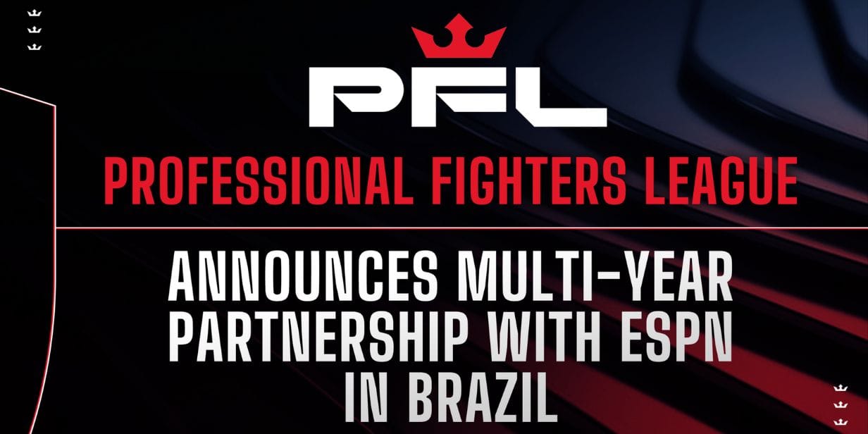 PFL anunciou um acordo plurianual com a ESPN no Brasil - Divulgação