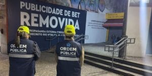 Publicidade de apostas removida pela Prefeitura do Rio de Janeiro - Divulgação