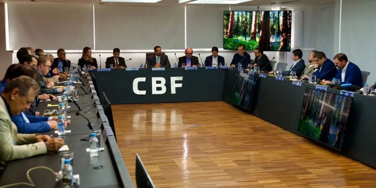 CBF reuniu os presidentes de federações estaduais para reunião - Samara Moumei / CBF