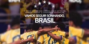 Patrocinadoras reaparecem com mensagens de apoio à seleção brasileira após queda nas oitavas da Copa
