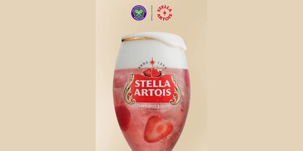 Stella Artois abraça tradição em Wimbledon em novo passo de protagonismo no tênis
