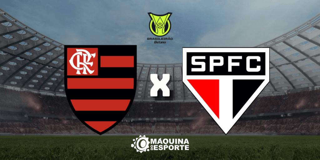 Flamengo x São Paulo: Onde assistir ao jogo da 20ª rodada do Brasileirão