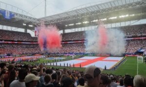 Inglaterra x Noruega duelaram nas quartas de final da Copa do Mundo 2026 - Erich Beting/Máquina do Esporte