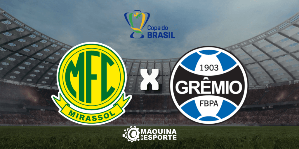 Mirassol x Grêmio: Onde assistir ao jogo de ida das oitavas de final da Copa do Brasil