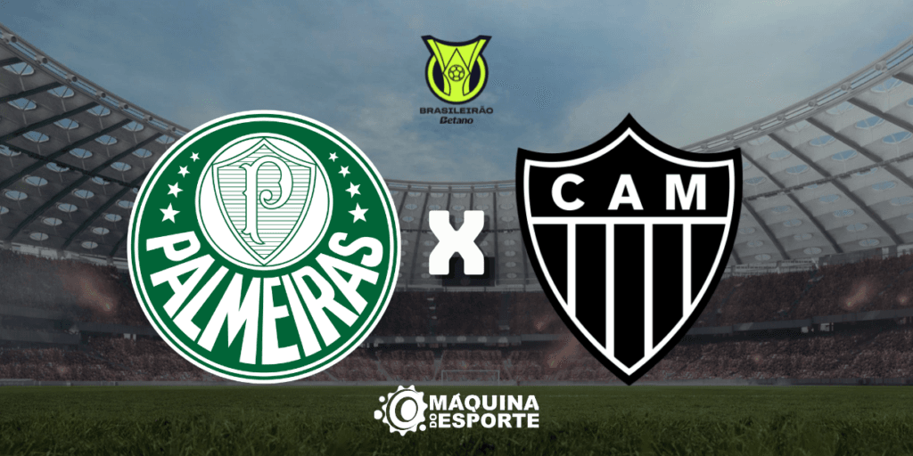 Palmeiras x Atlético-MG: Onde assistir ao jogo da 20ª rodada do Brasileirão