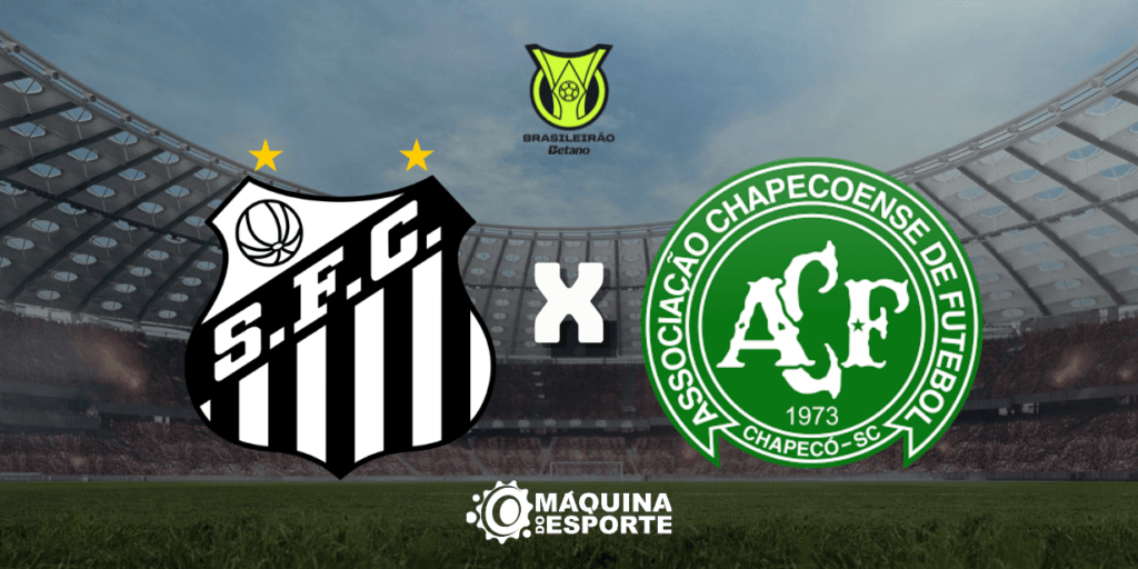 Santos x Chapecoense: Onde assistir ao jogo da 20ª rodada do Brasileirão