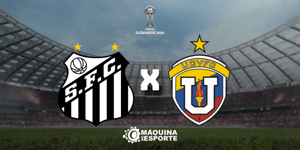 Santos x Universidad Central: Onde assistir ao jogo de volta dos playoffs de oitavas de final da Copa Sul-Americana