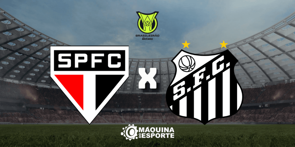 São Paulo x Santos: Onde assistir ao clássico paulista adiado da 21ª rodada do Brasileirão