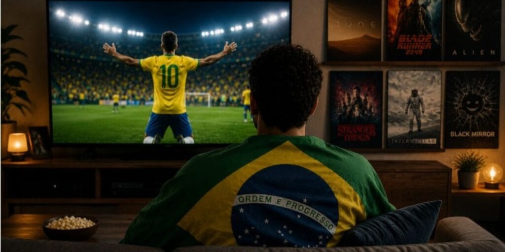 Brasileiros preferem conteúdos esportivos nacionais no streaming