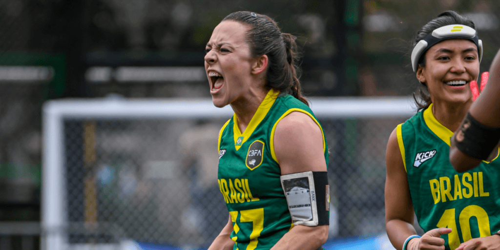 Under Armour aposta no flag football e anuncia Gabriela Bankhardt como atleta oficial da marca no Brasil