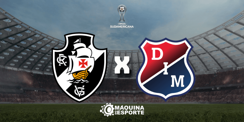 Vasco x Independiente Medellín: Onde assistir ao jogo de volta dos playoffs de oitavas de final da Copa Sul-Americana