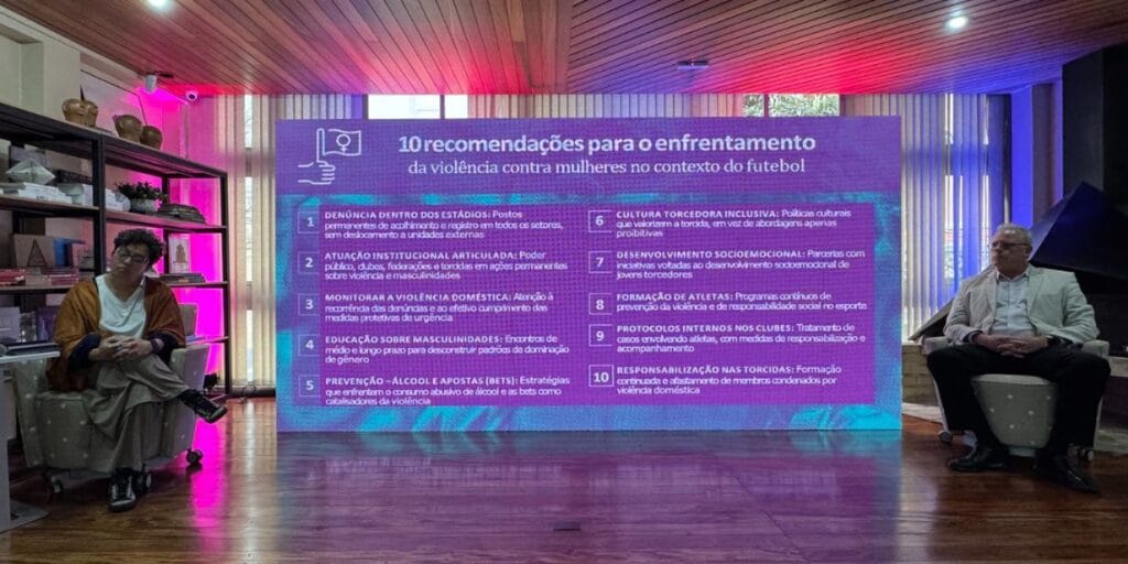 Estudo mostra aumento de 28,9% em registros de violência doméstica contra mulheres em dias de jogos